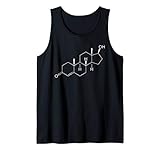 Testosterone Molecule Tank Top
