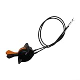 Drosselzug Choke Kabel Twin Control Handle, für 125 135 145 155C 190C LA120 LA130 LA140 LA150 X140 LA135 LA145 LA155 LA165 LA175 Aufsitzmäher Ersatzteil