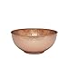 GoCraft Pure Copper Mixing Bowl with Hammered Finish for Salad, Egg Beating, Decorative & Kitchen Serving Purposes - 7.5