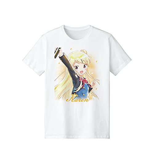 きんいろモザイク Thank you 九条カレン Ani Art aqua label Tシャツ メンズ XXXLサイズ