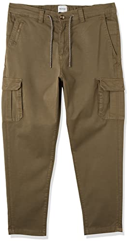 Photo de MUSTANG Chino Cargo Jogger Jeans, Tea Leave 6538, 35W x 32L Homme