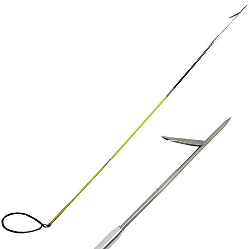 Scuba Choice Hybrid Hawaiian Spearfishing Sling Travel with 3 Piece Pole Spear and Single Flopper, 9'