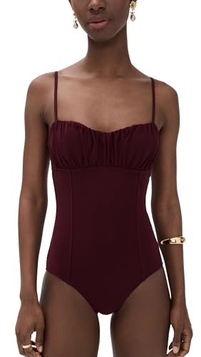 Ulla Johnson Women's Dalila Ruched Maillot