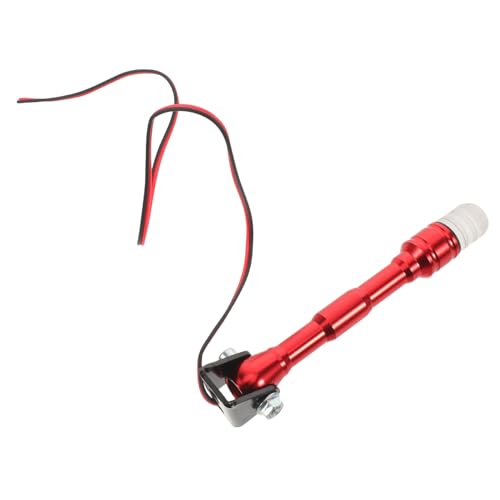 Antena decorativa para motocicleta con luz LED brillante PLAFOPE