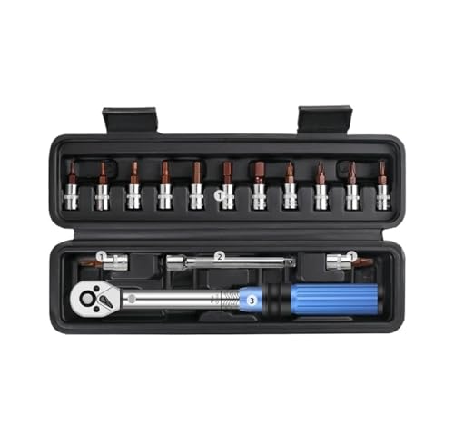 Kit Llave de Torque Ajustable 1/4 Pulgadas 15 Piezas miniatura 1