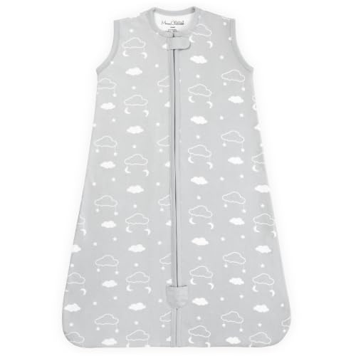 Organic Cotton Baby Wearable Blanket 2.5 TOG Winter Sleep Sack 0-6 Months