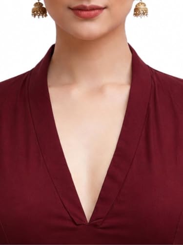 Image of Thevasa Women's Divine Collar Blouse