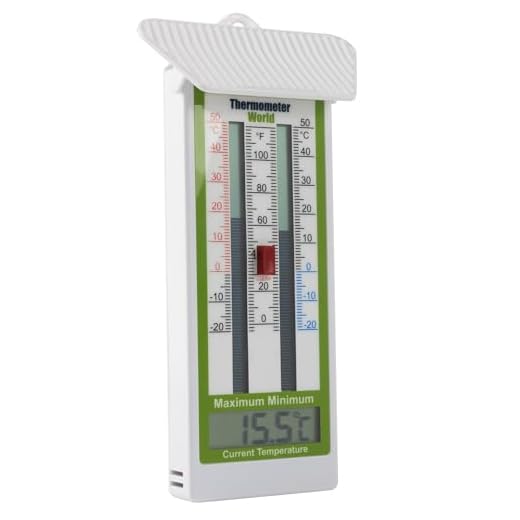 Digital Max Min Greenhouse Thermometer - Classic Design For Use In The Garden Greenhouse