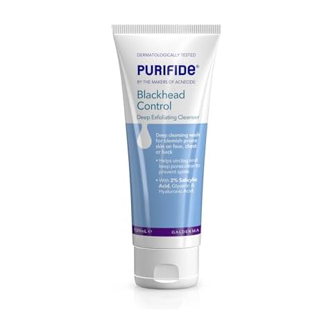 Purifide Blackhead Control Face Wash for Acne Prone Skin Cover
