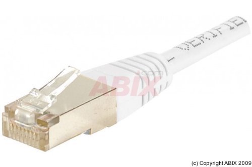 Preisvergleich Produktbild Dexlan 2,29 ftcat6 RJ45 SSTP Patchkabel Weiß