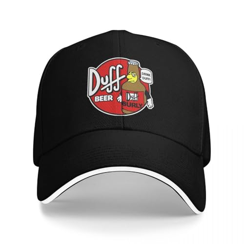 IUAOUADA Gorras de béisbol Nuevas Unisex al Aire Libre Ropa de Cerveza Duff para Hombres Gorras de Camionero para Mujeres Gorra Casual Snapback Regalo Personalizado