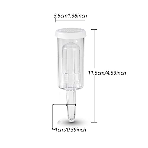 Binnan 4pcs Tubes de Fermentation en Plastique, Bonde de Fermentation Airlock, Barboteur Fermentation, pour Vinification Conservation - Image 4
