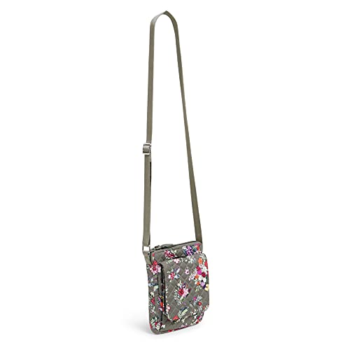 Vera Bradley Mini Hipster Crossbody Purse With Rfid Protection, Hope Blooms-Recycled Cotton #TOP1