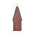 Glitzhome Hand Painted Distressed Hanging Wood Bird House for Outdoors 13.25" H
