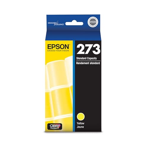 Epson C13T273420 cartouche jaune pour résoudre les problèmes de couleurs ternes en impression