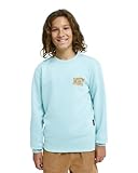 Matière brossée Quiksilver Graphic - Sweat - Garçon Enfant 8-16 Ans - 10 - Bleu