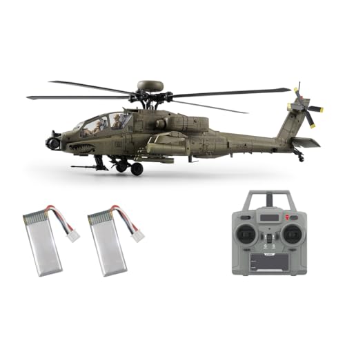 Hélicoptère télécommandé AH-64D maquette volante 1:48 ultra stable avec moteur sans balais
