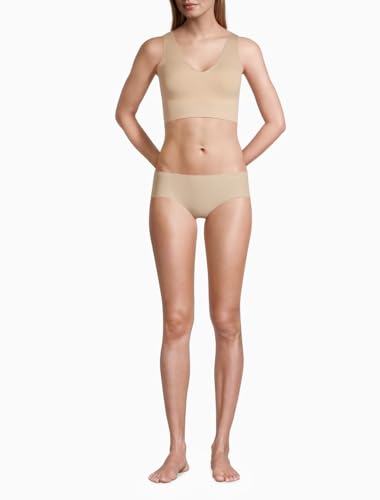 Calvin Klein Women's Invisibles Comfort Lightly Lined Seamless Wireless Triangle Bralette Bra4