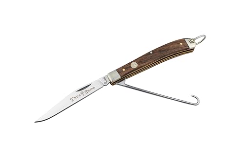 Böker Manufactory Traditional Series 2.0 Bird Knife - pocket knife with wooden handle scales - folding knife with D2 blade