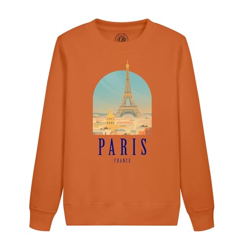 Sweatshirt enfant Paris pull anti-froid pour la découverte des monuments