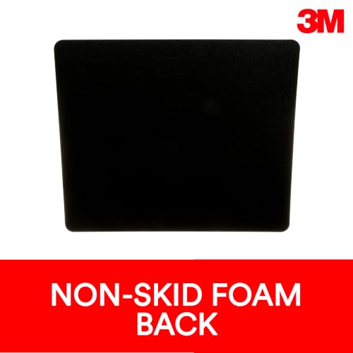 Image of 3M Precise Mouse Pad Enhances the Precision of Optical Mice at Fast Speeds, Easy to Clean, Stays in Place, 9 in x 8 in (MP114-BSD1)