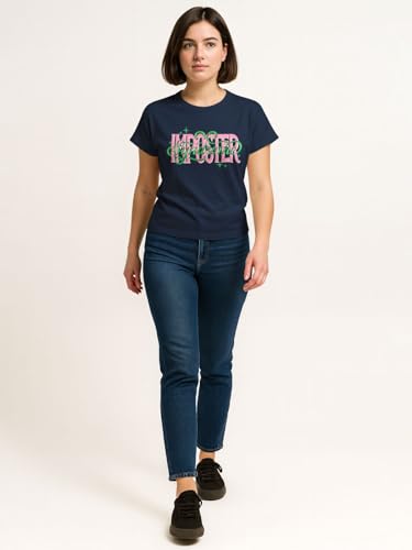 Image of HELLCAT Mulitcolor Trendy Printed Body Fit T-Shirt for Women | Pack of 1 T-Shirt