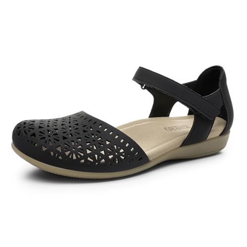 Rihero Women's Dressy Closed Toe Sandals