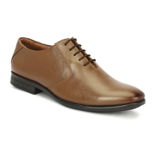 Image of Leatherful Formal Lace-up Derby Shoes for Men | Full Grain Leather | Office, Party, All Occassion | Genuine Leather | Smart Casual YKDB040