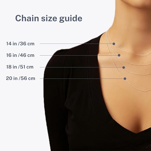 Tela Jewelry - North Star Necklace, Dainty 7mm Starburst Pendant on Cable Chain, Genuine 925 Sterling Silver Necklace, Hypoallergenic, Minimalist Design - Stylish & Durable Jewelry Gift for Women by Tela Jewelry - Used condition - Image 7