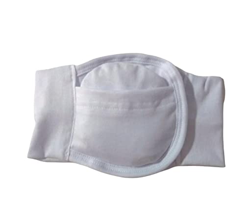 Kit 2 Peças Cinta Ajustável Bebê e Bolsa Térmica Natural para Alívio de Cólica, Gases e Desconfortos