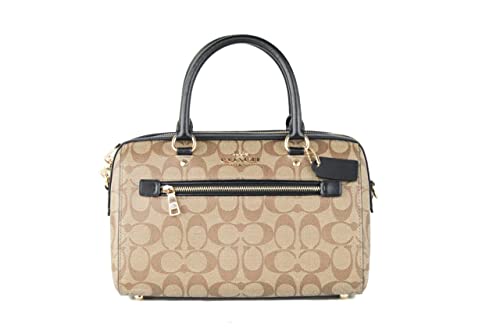 Coach Rowan Satchel In Signature Canvas