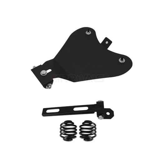 Asiento para motocicleta individual con kit de montaje de acero para Harley Sportster 883 XL 1200