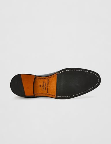 Image of Monte Carlo Mens Solid Lace Up Genuine Leather Formal Oxford Shoes (201827FW)