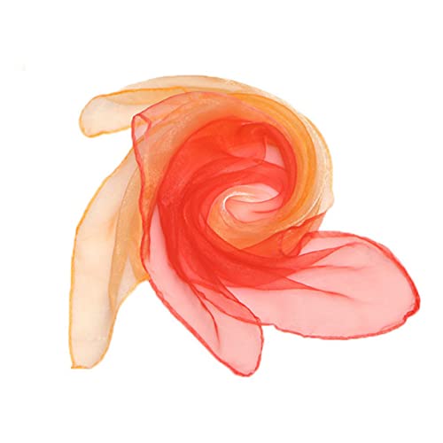 Gatuida Bulk Scarf Set 60cm x 60cm Graduated Dance Juggling Scarves for Kids Adults Random Color2