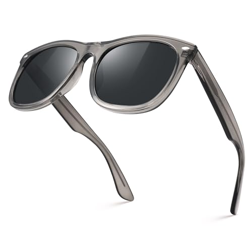 Image of Pro Acme Mens Sunglasses - Square Shades Retro Large Sun Glasses for Women Driving Fishing UV Protection