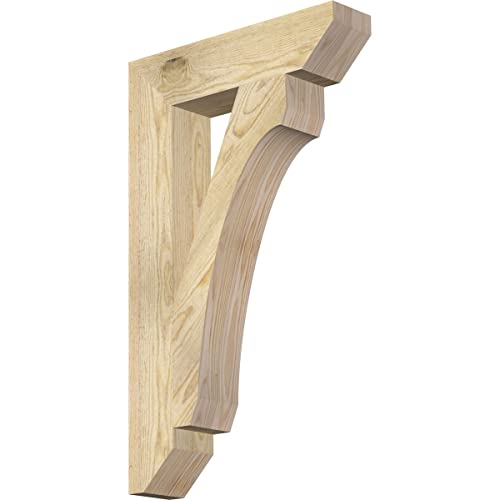 4"W x 18"D x 30"H Legacy Slat Rough Sawn Bracket, Douglas Fir