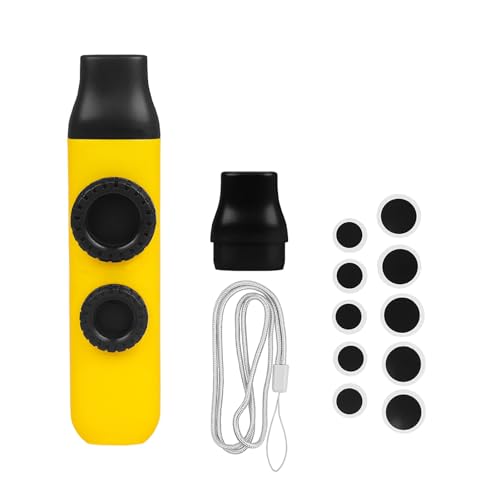 Portable Lightweight Kazoos Double Membrane ABS Design Ideal Travel Camping Education Musical Instrument Kazoos