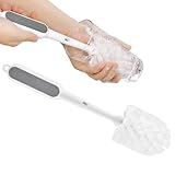 哺乳瓶ブラシ - 頑固な汚れのこすり洗いクリーナー | 取外し可能保温ボトル用 シンク アウトドア フラスコ 狭いスペース キッチンクリーナー