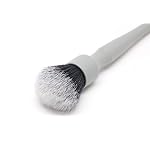 Detail Factory - Synthetic Detailing Brush Set - Ultra-Soft Interior Car Cleaning Brushes for, Screens, Emblems, & Tight Spaces - Gray - Image 5
