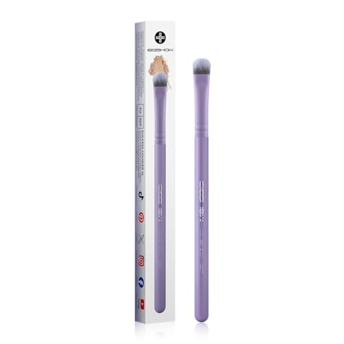 EIGSHOW Pincel De Sombras Con Iones De Plata – Pincel Corrector Profesional – Pincel De Maquillaje Para Ojos De Alta Gama Para Difuminar, Aplicar, Sombrear Y Corregir (E831P)