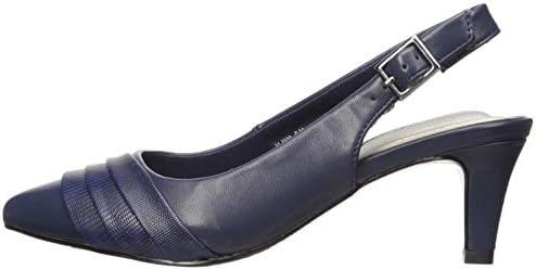Easy Street Women's Baker Slingback Dress Pump, Navy, 6.5 N US | Image 7