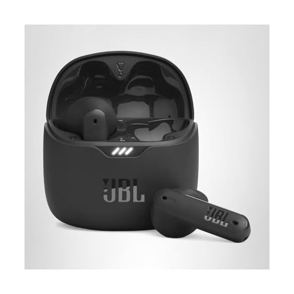 JBL Tune Flex True Wireless Noise Cancelling Earbuds Black Small