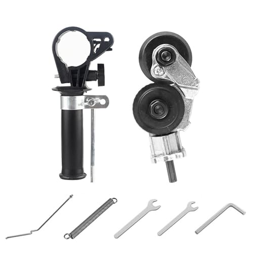 Herramienta Cortadora De Láminas De Acero Accionada Por Taladro Multiusos Adecuada Para Materiales Metálicos Plásticos Y Caucho Mano De Obra Reducida Accesorio De Hoja De Acero Resistente