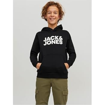 Sweat à Capuche Jack & Jones Junior JCODUST HOOD - Sweat à Capuche - Olive Branch/olive Jack & Jones
