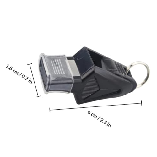 Set de silbatos profesionales para árbitros con cordón miniatura 2