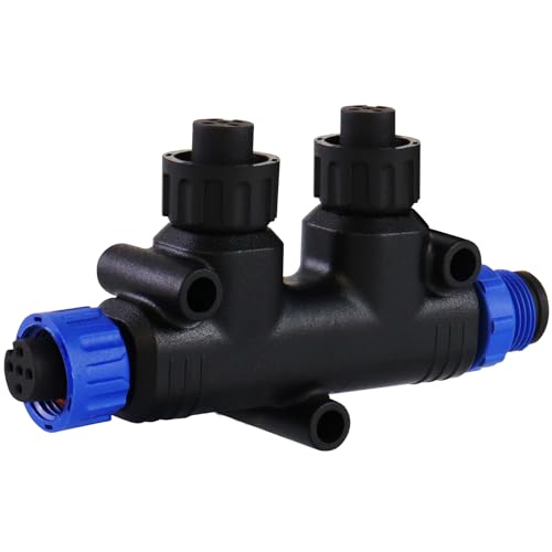 Image of NMEA 2000 T-Connector Compatible with Garmin Lowrance Simrad B&G & Navico Networks,NMEA 2000 (N2k) (Tee) T-Connector