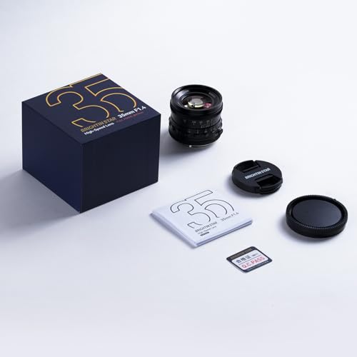 Image of Brightin Star MF 35mm F1.4 Full-Frame Lens for Fujifilm Fuji XF Mount Mirrorless Cameras,f /1.4 Large Aperture Manual Focus Prime Lens Fit forXT5, XT4, XT30, XPRO3 /1, XT200, XS10, XA7, XE4(Black)