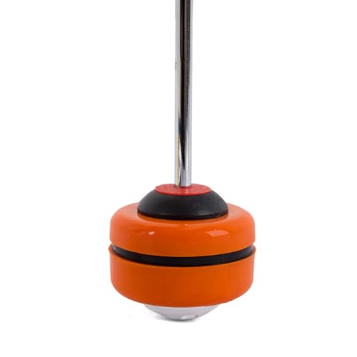 Mazo metálico naranja de alta calidad con cabeza de silicona para batería, accesorios y partes miniatura 3