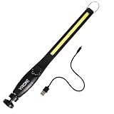 H4L Werklamp LED staaflamp staafzaklamp magneet 10W autolamp USB batterij 5000K oplaadbaar