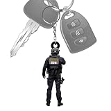 Matériau réutilisable : ce porte-clés Policeman est fabriqué à partir d'acrylique durable et réutilisable, ce qui lui permet de résister à une utilisation intensive sans se déformer et d'être utilisé pendant une longue période.